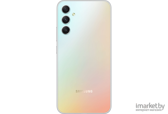 Смартфон Samsung SM-A346E Galaxy A34 5G 128Gb/6Gb серебристый (SM-A346EZSAAFC)