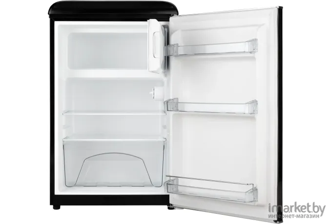 Холодильник Weissgauff WRK 85 BR черный (431158)