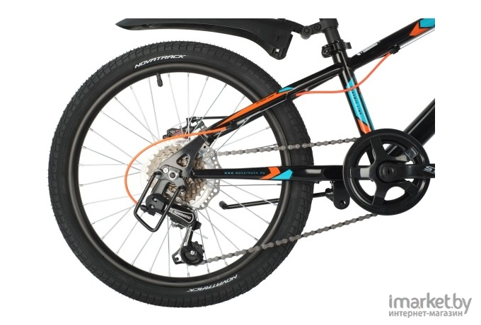 Велосипед Novatrack Extreme 20 черный (20SH6D.EXTREME.BK21)