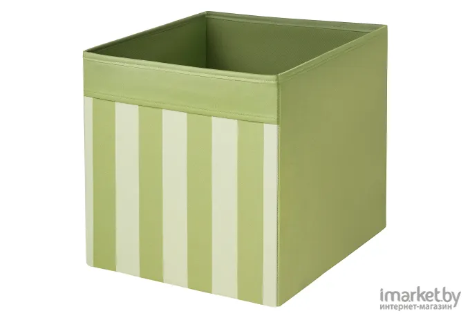 Коробка для хранения Ikea Дрена зеленый/бежевый (505.444.38)
