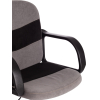 Офисное кресло Tetchair Baggi PA флок серый/черный (19512)