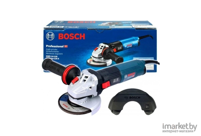 Одноручная углошлифмашина Bosch GWS 14-125 S (06017D0100)