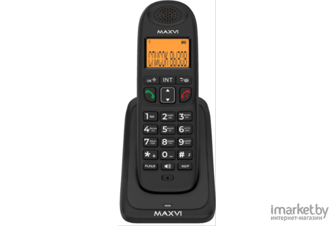 Радиотелефон Maxvi AM-01 Black