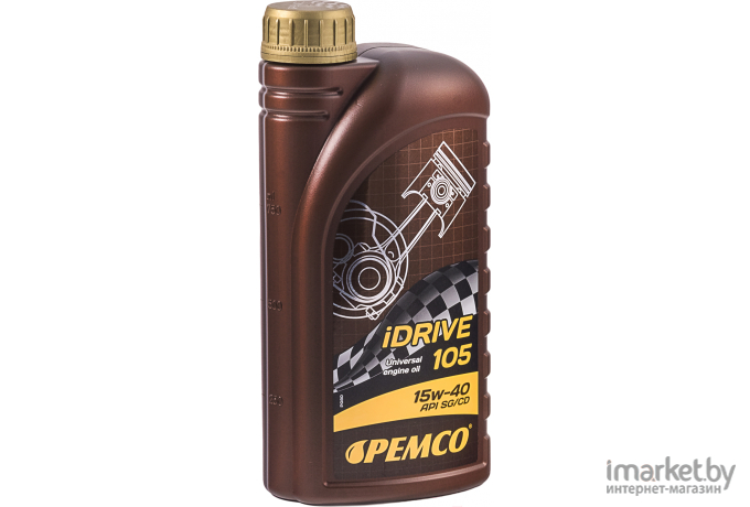 Моторное масло Pemco 105 15W-40 SG/CD 1л