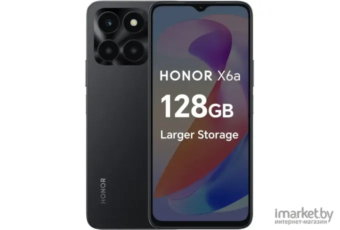 Смартфон Honor X6a 4GB/128GB Midnight Black (WDY-LX1)