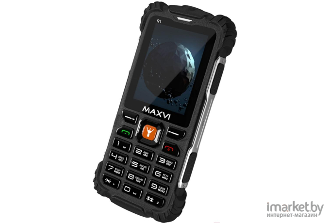 Мобильный телефон Maxvi R1 Black