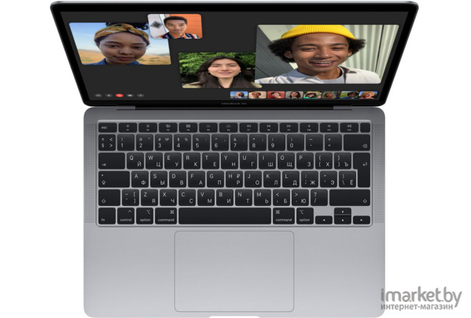 Ноутбук Apple MacBook Air A2337 M1 8/256Gb Space Grey (MGN63PA/A)