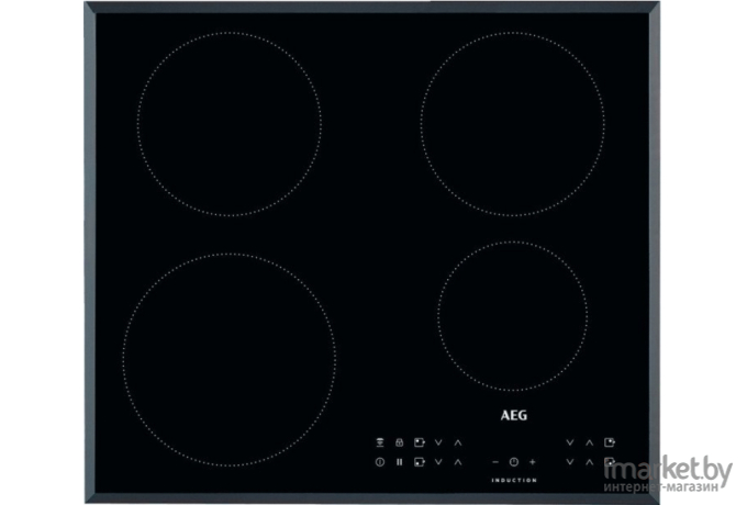 Индукционная варочная панель AEG IKB64301FB (черный)