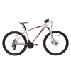 Велосипед Stark Indy 27.2 D (2024) 18 (серебристый металлик/черный металлик, красный)