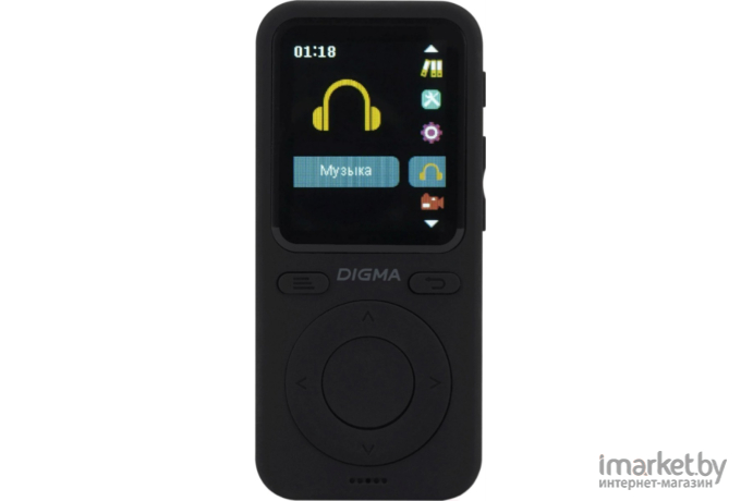 Плеер MP3 Digma B5 8GB (черный)