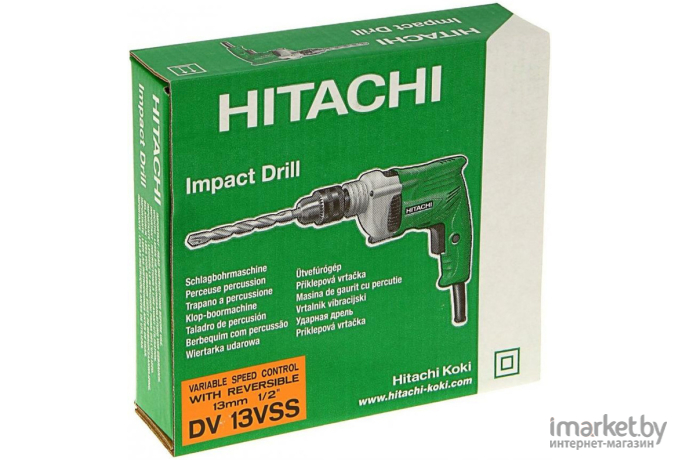 Профессиональная дрель Hitachi DV13VSS