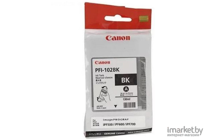 Картридж для принтера Canon PFI-102BK (0895B001AA)