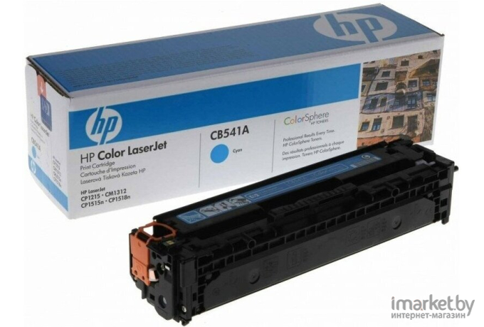 Картридж для принтера HP 125A (CB541A)