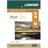 Фотобумага Lomond матовая односторонняя A4 120 г/кв.м. 100 листов (0102003)