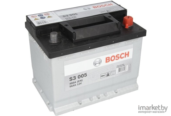 Автомобильный аккумулятор Bosch S3 005 556 400 048 (56 А/ч)