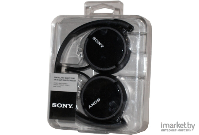 Наушники Sony MDR-ZX110 (черный)