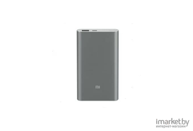 Портативное зарядное устройство Xiaomi Mi Power Bank Pro PLM01ZM 10000mAh серый [VXN4218US]