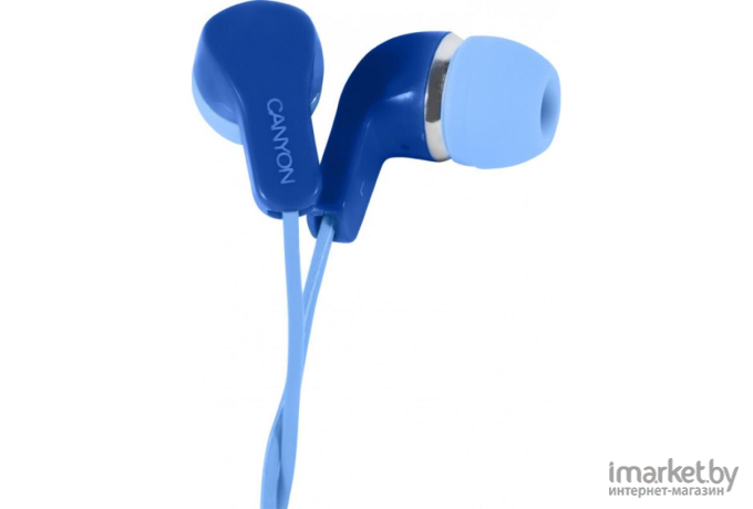 Наушники с микрофоном Canyon CNS-CEPM02BL (синий)