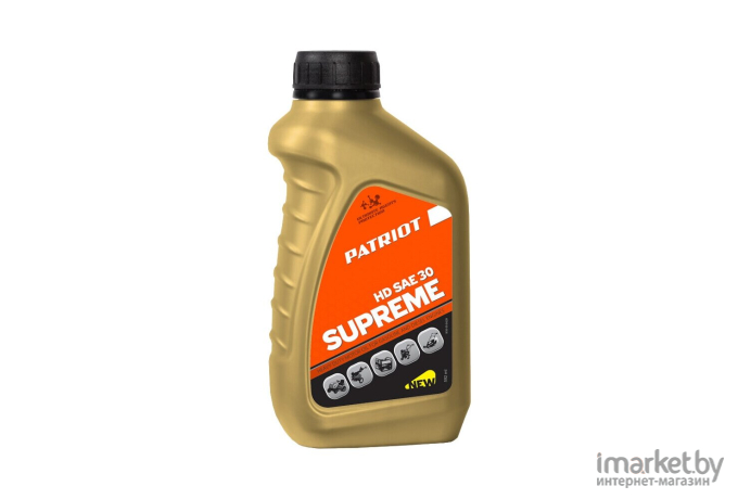 Моторное масло Patriot Supreme HD SAE 30 0.592л