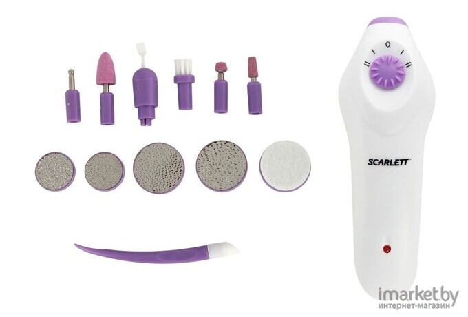Маникюрно-педикюрный набор Scarlett SC-MS95002 (фиолетовый)