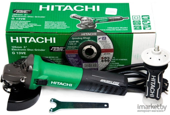 Угловая шлифовальная машина Hitachi G13VE (H-051421)