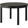 Обеденный стол Ikea Бьюрста черно-коричневый [403.588.27]