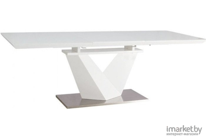 Обеденный стол Signal Alaras III (белый)