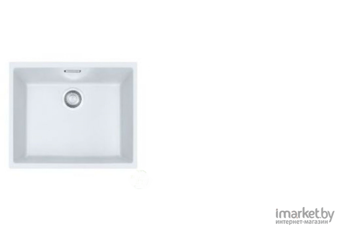 Кухонная мойка Franke SID 110-50 3,5 , цвет полярный белый, вентиль-автомат, скрытый перелив, сифон в комплекте [125.0443.352]
