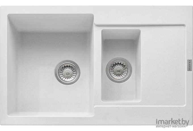 Кухонная мойка Franke MRG 651-78 3,5оборач.,белый, вентиль-автомат в комплекте [114.0198.336]