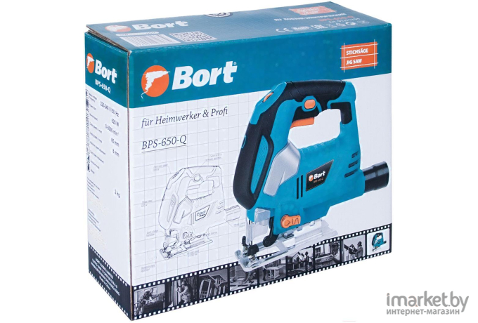Электролобзик Bort BPS-650-Q (91271334)