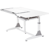 Парта Comf-Pro King Desk (белый/серый)