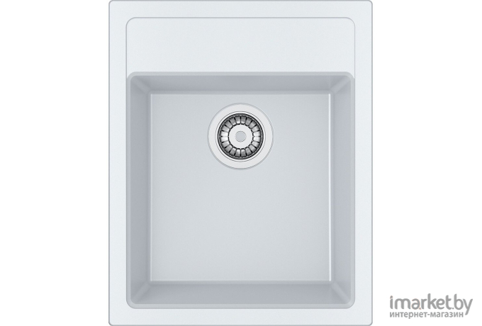 Кухонная мойка Franke OID 611-78 3,5 , цвет полярный белый, вентиль-автомат, скрытый перелив, сифон в комплекте [114.0443.360]